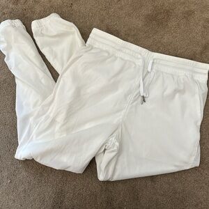 Lululemon White Jogger Pants
